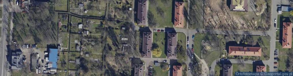Zdjęcie satelitarne Równa ul.