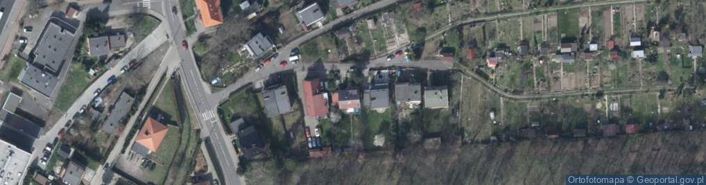 Zdjęcie satelitarne Różana ul.