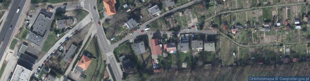 Zdjęcie satelitarne Różana ul.