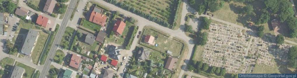 Zdjęcie satelitarne Różana ul.