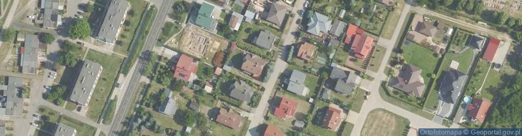 Zdjęcie satelitarne Różana ul.