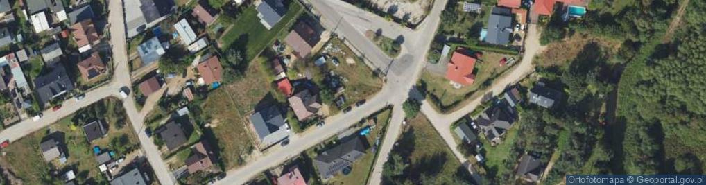 Zdjęcie satelitarne Robakowska ul.