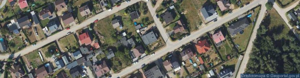 Zdjęcie satelitarne Robakowska ul.