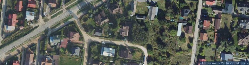 Zdjęcie satelitarne Różana ul.
