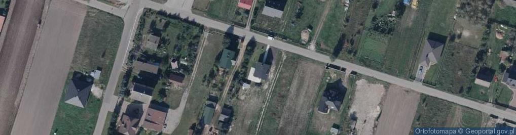 Zdjęcie satelitarne Rokity Feliksa, ks. ul.