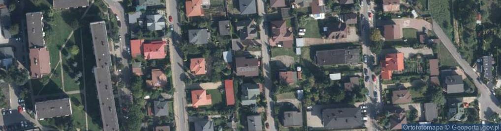 Zdjęcie satelitarne Różana ul.