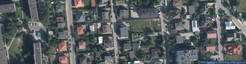 Zdjęcie satelitarne Różana ul.