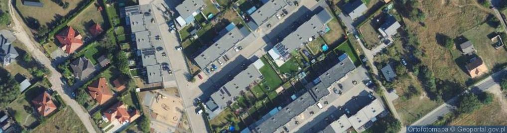 Zdjęcie satelitarne Rodziewiczów H. i B., dr. ul.