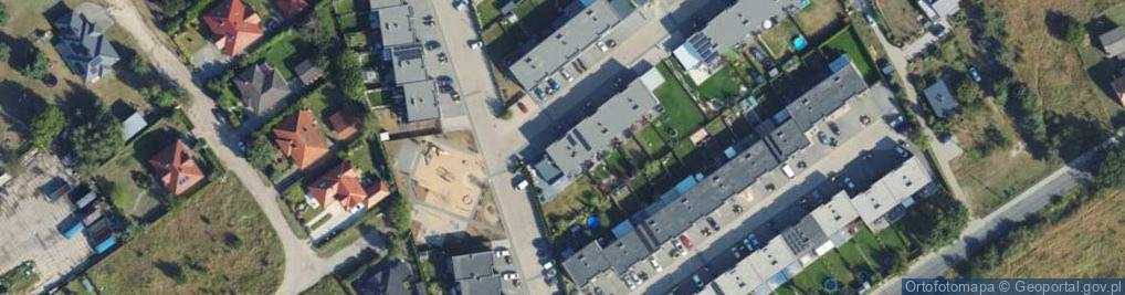 Zdjęcie satelitarne Rodziewiczów H. i B., dr. ul.