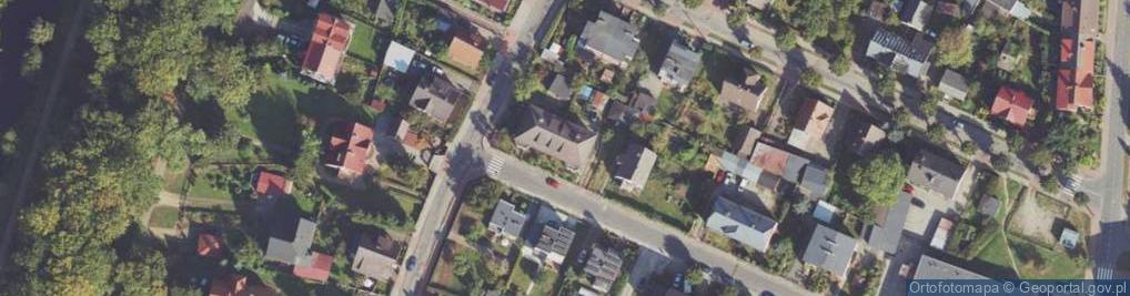 Zdjęcie satelitarne Różana ul.