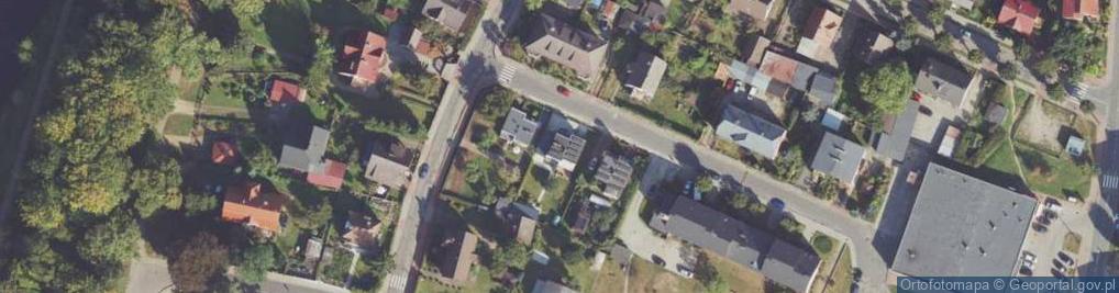Zdjęcie satelitarne Różana ul.