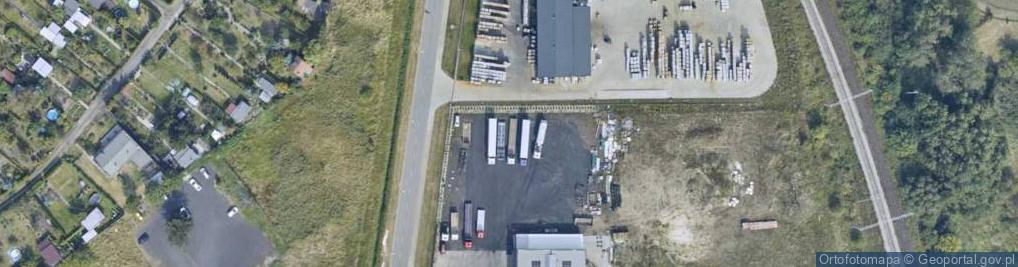 Zdjęcie satelitarne Równinna ul.