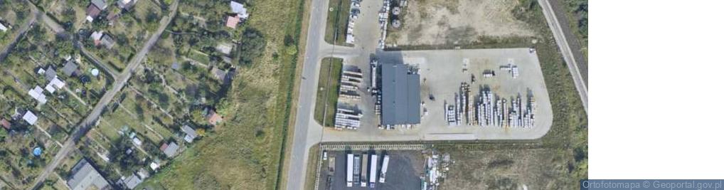 Zdjęcie satelitarne Równinna ul.