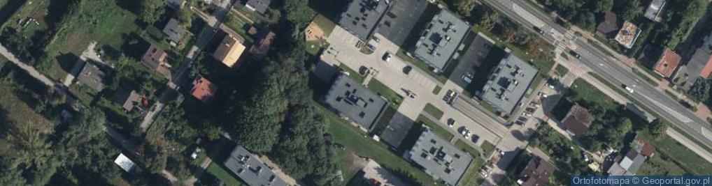 Zdjęcie satelitarne Różowa ul.