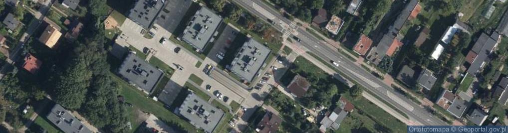 Zdjęcie satelitarne Różowa ul.