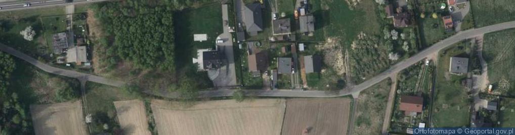 Zdjęcie satelitarne Równoległa ul.