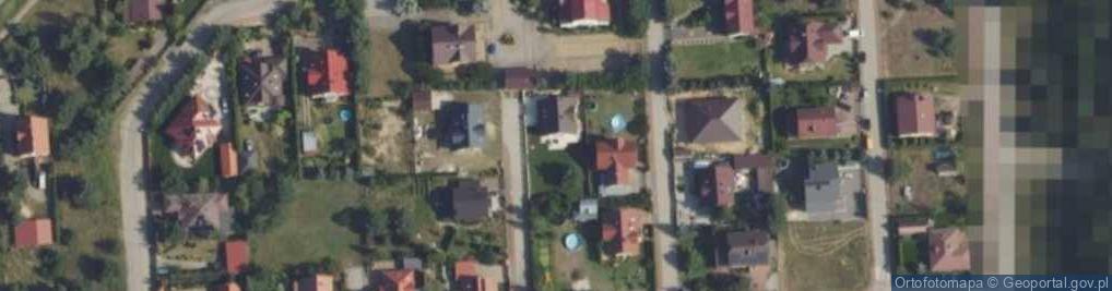 Zdjęcie satelitarne Różana ul.