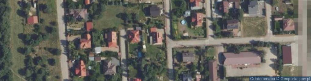 Zdjęcie satelitarne Różana ul.