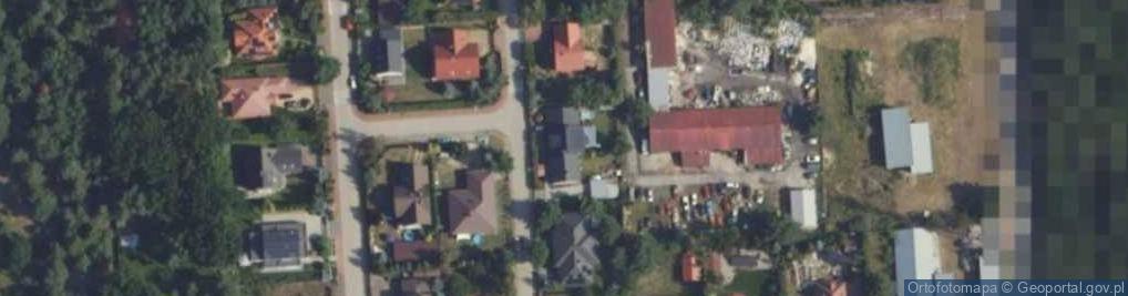 Zdjęcie satelitarne Różana ul.