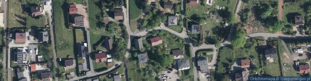 Zdjęcie satelitarne Równoległa ul.