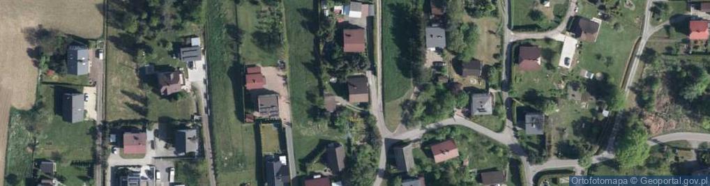 Zdjęcie satelitarne Równoległa ul.