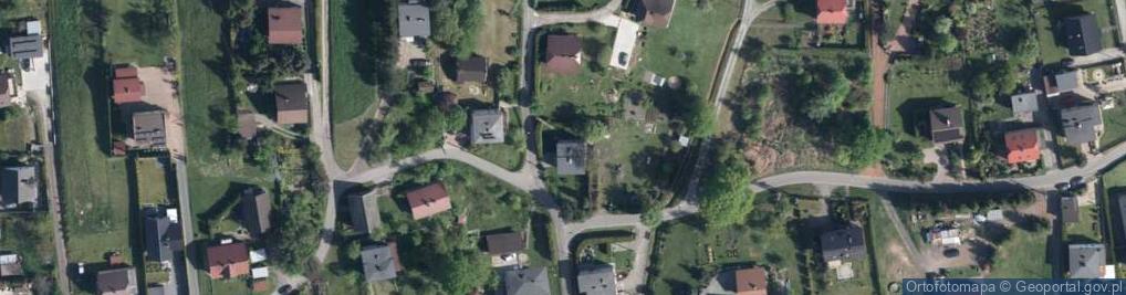 Zdjęcie satelitarne Równoległa ul.