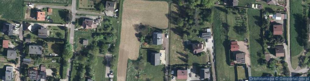Zdjęcie satelitarne Równoległa ul.