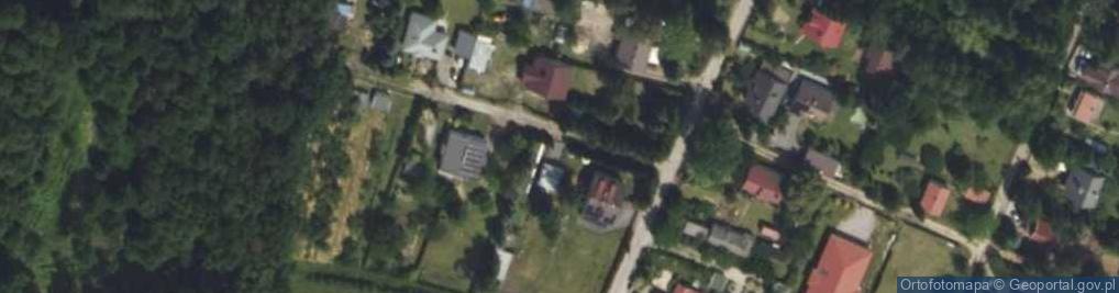Zdjęcie satelitarne Różana ul.