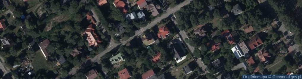 Zdjęcie satelitarne Rozkoszna ul.