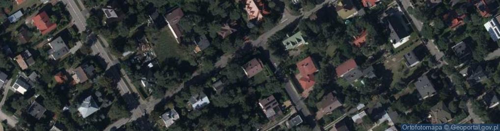 Zdjęcie satelitarne Rozkoszna ul.