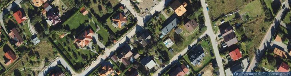 Zdjęcie satelitarne Różana ul.