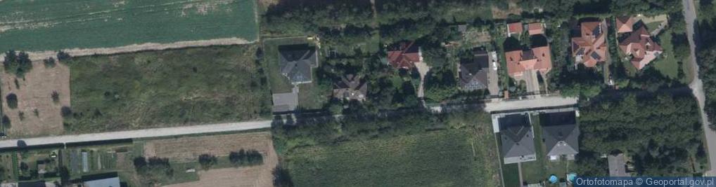 Zdjęcie satelitarne Różana ul.