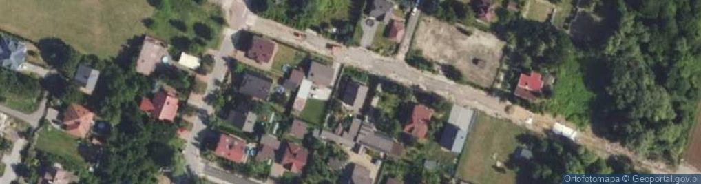 Zdjęcie satelitarne Różana ul.