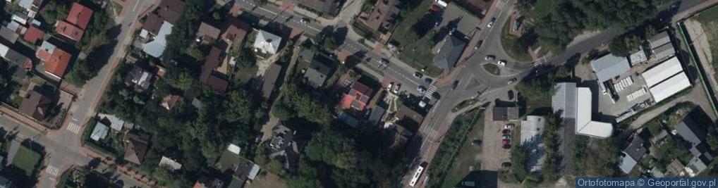 Zdjęcie satelitarne Różana ul.