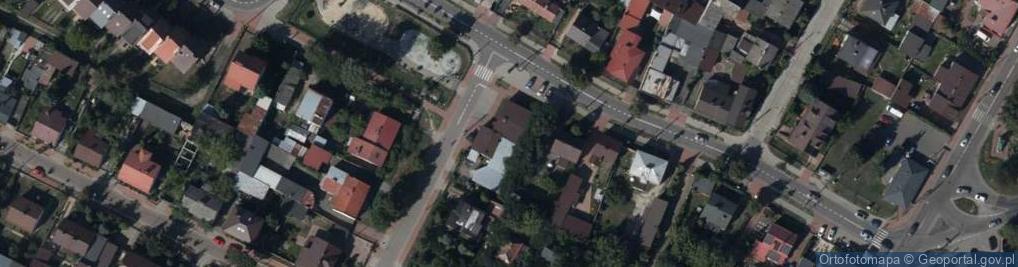 Zdjęcie satelitarne Różana ul.