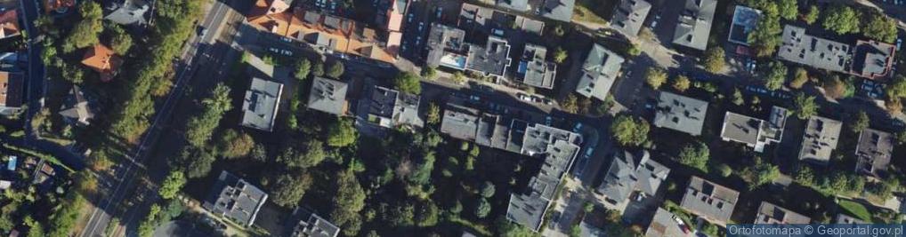 Zdjęcie satelitarne Różana ul.