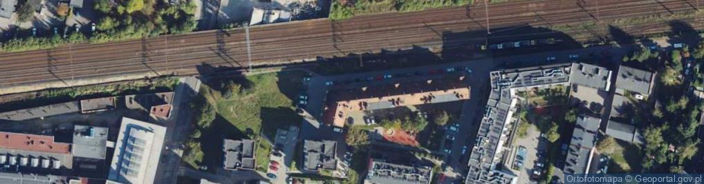 Zdjęcie satelitarne Równoległa ul.