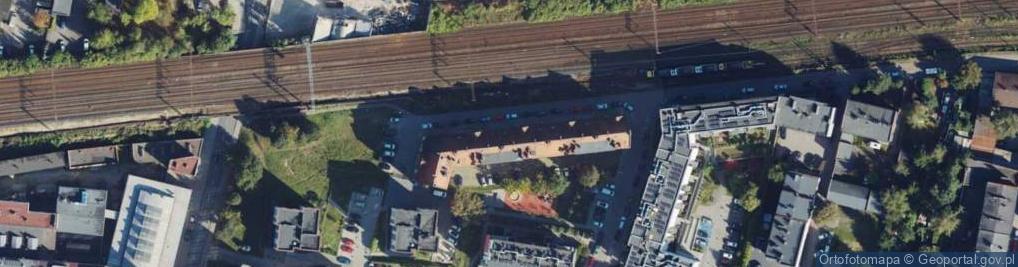 Zdjęcie satelitarne Równoległa ul.