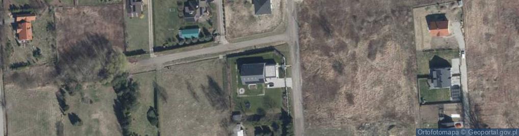 Zdjęcie satelitarne Różana ul.