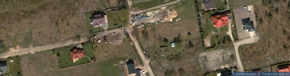 Zdjęcie satelitarne Różana ul.