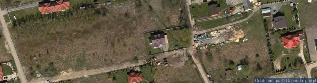 Zdjęcie satelitarne Różana ul.