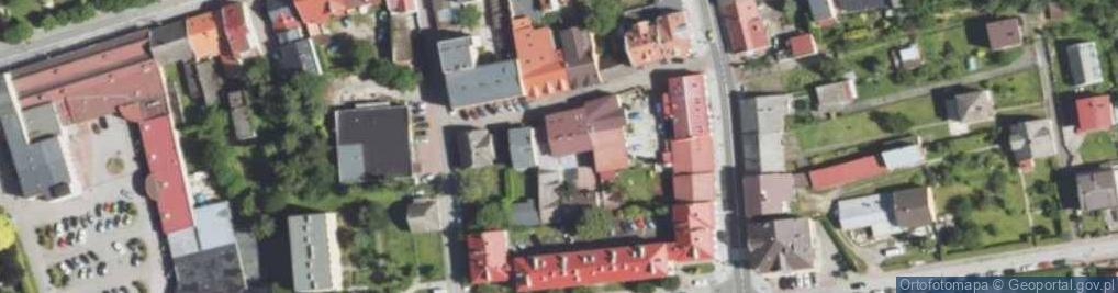 Zdjęcie satelitarne Różana ul.