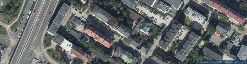 Zdjęcie satelitarne Równa ul.