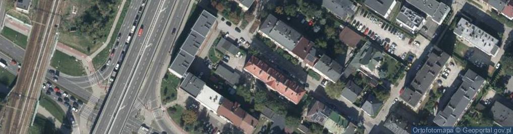 Zdjęcie satelitarne Równa ul.