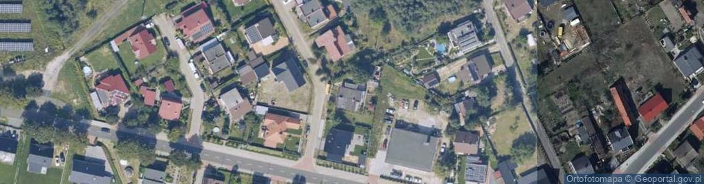 Zdjęcie satelitarne Różana ul.