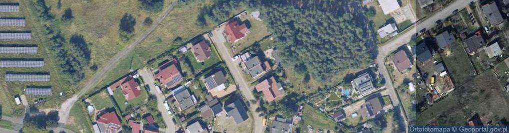 Zdjęcie satelitarne Różana ul.