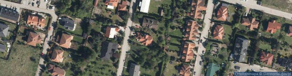 Zdjęcie satelitarne Różana ul.
