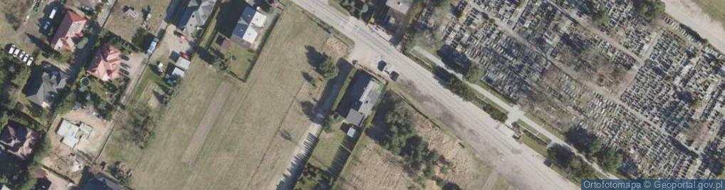 Zdjęcie satelitarne Rolnicza ul.