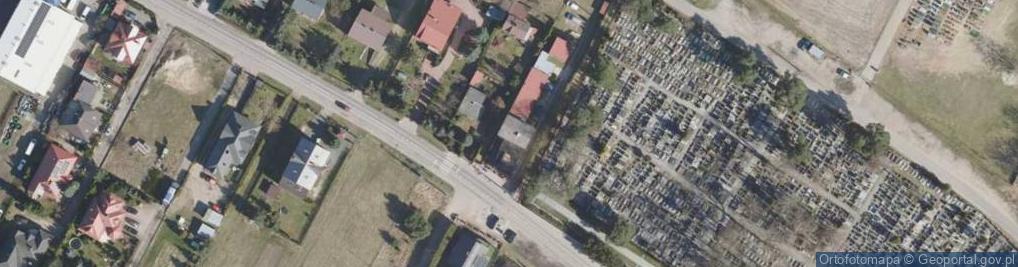 Zdjęcie satelitarne Rolnicza ul.