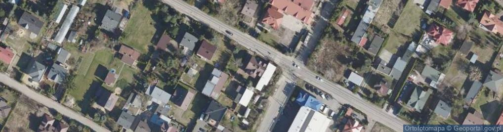 Zdjęcie satelitarne Rolnicza ul.